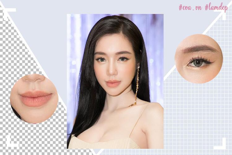 Elly Trần trở lại với lông mày đích thực, trong khi đó lông mày Hà Anh bỏ chủ "đi chơi"