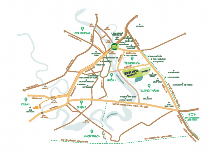 Bien Hoa New City: Tâm điểm phát triển vùng tứ giác tiềm năng