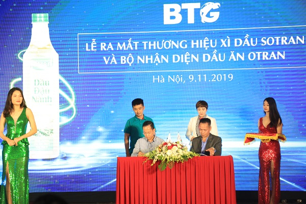 Ra mắt thương hiệu xì dầu Sotran