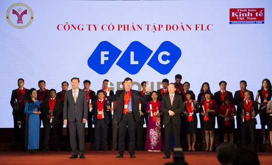 Tập đoàn FLC đạt danh hiệu "Thương hiệu mạnh" năm 2016