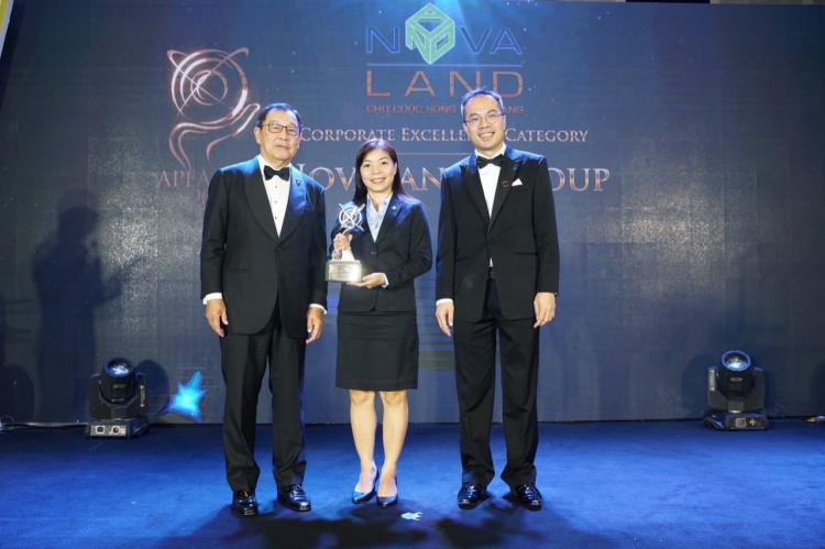 Novaland nhận giải thưởng doanh nghiệp Việt Nam xuất sắc châu Á 2019