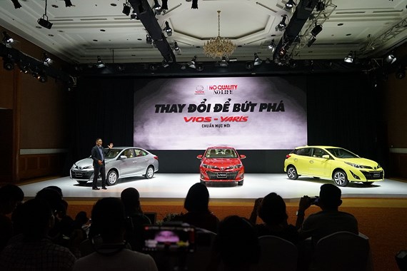 Toyota ra mắt Vios và Yaris 2018