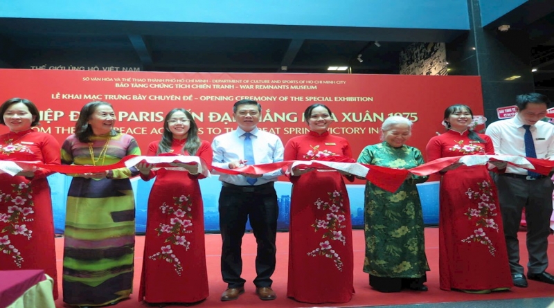 Bảo tàng Chứng tích Chiến tranh trưng bày chuyên đề “Từ Hiệp định Paris đến Đại thắng mùa Xuân 1975”