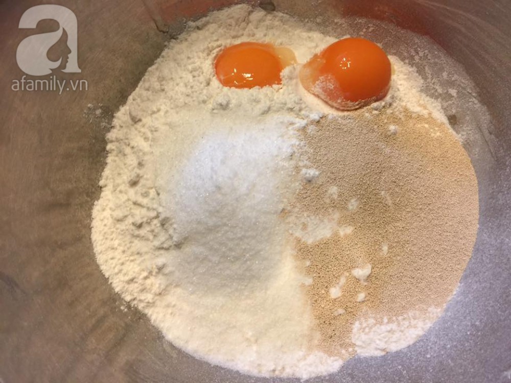 Giáng sinh này hãy làm ngay bánh mì hoa tuyết mềm ngon thơm phức các mẹ ơi!