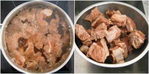 Cách chế biến sườn kho cay kiểu Hàn cho bữa cơm tối đậm đà
