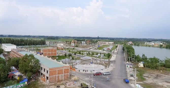 Đất nền tỉnh giáp ranh tăng giá theo cơn sốt đất Sài Gòn