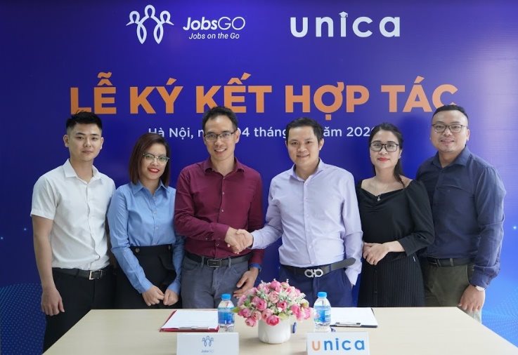 JobsGO bắt tay Unica xây dựng hệ sinh thái đào tạo, tuyển dụng trực tuyến