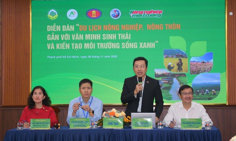 Thúc đẩy du lịch nông thôn gắn với văn minh sinh thái, phát triển bền vững