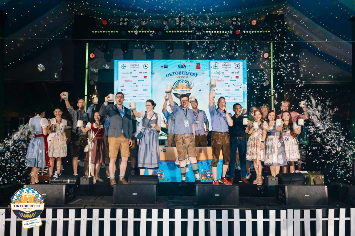 GBA Oktoberfest Vietnam 2026  chính thức khai mạc tại TP.Hồ Chí Minh