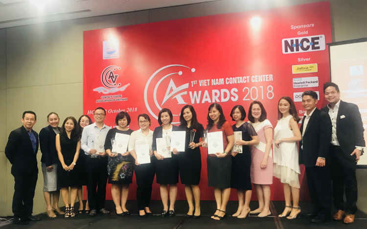 SeABank nhận giải thưởng Dịch vụ chăm sóc khách hàng xuất sắc