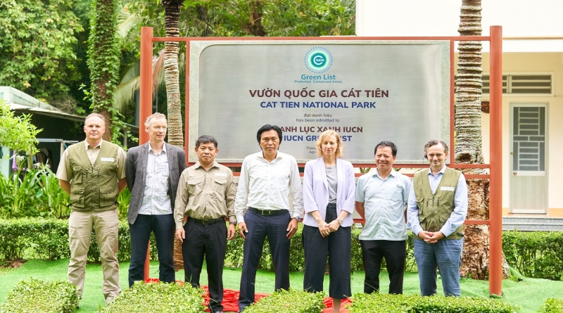 Vườn Quốc gia Cát Tiên đạt danh hiệu Danh lục Xanh IUCN