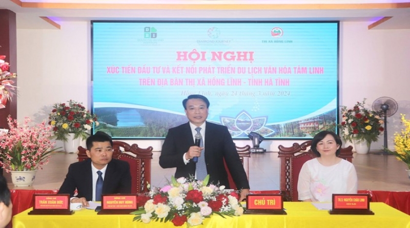 Hội nghị Xúc tiến đầu tư và kết nối phát triển du lịch văn hóa tâm linh tại Hồng Lĩnh