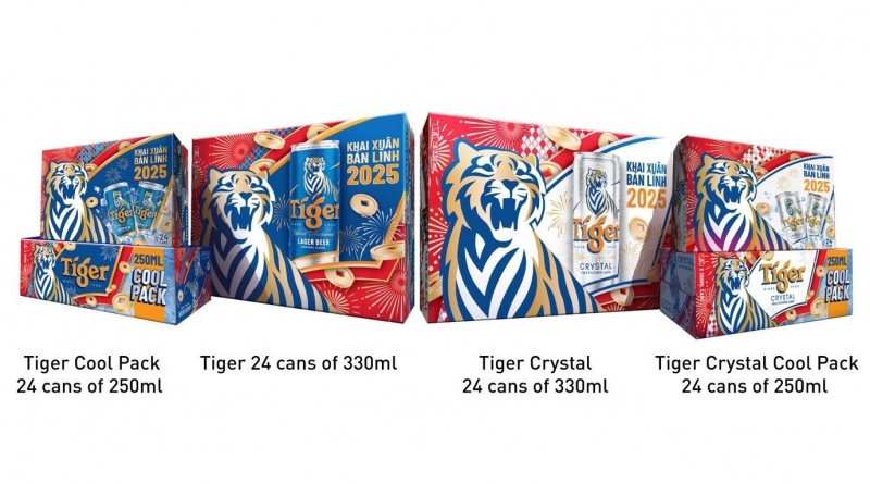 Tiger® Beer ra mắt diện mạo mới