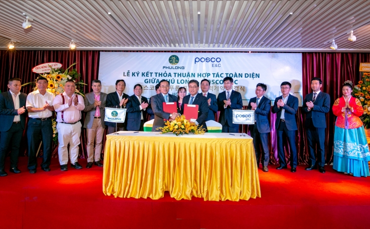 Công ty Phú Long và Posco E&C hợp tác toàn diện