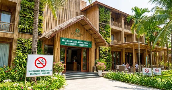 Dịch vụ lưu trú không thuốc lá: Thêm tiêu chí cho du lịch xanh