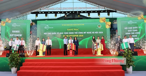 Khai mạc Hanoi Giftshow 2026: Kết nối giao thương, thúc đẩy xuất khẩu
