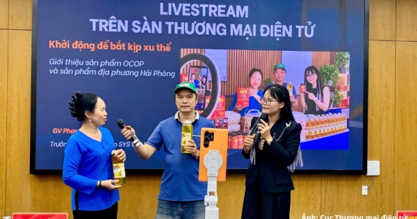 Hải Phòng: Đẩy mạnh ứng dụng công nghệ trong thương mại điện tử