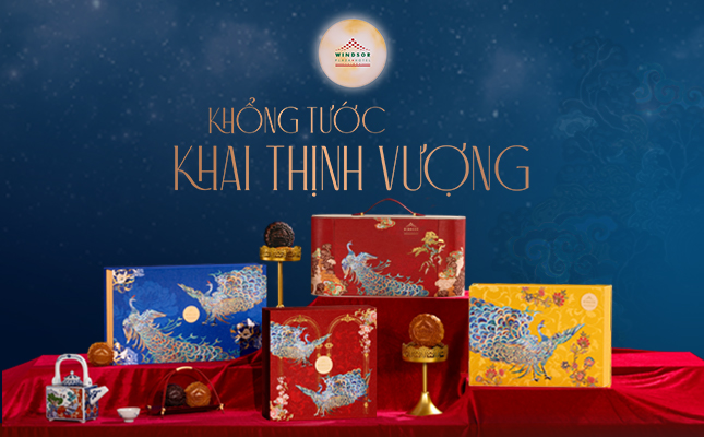 Khách sạn Windsor Plaza giới thiệu Bộ quà tặng Trung Thu - “Khổng Tước Khai Thịnh Vượng” 