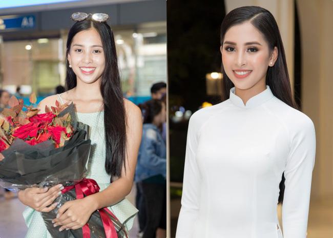 Không như Thu Thảo hay Mai Phương Thúy, Tiểu Vy trang điểm cứ càng đậm càng "lên đời"