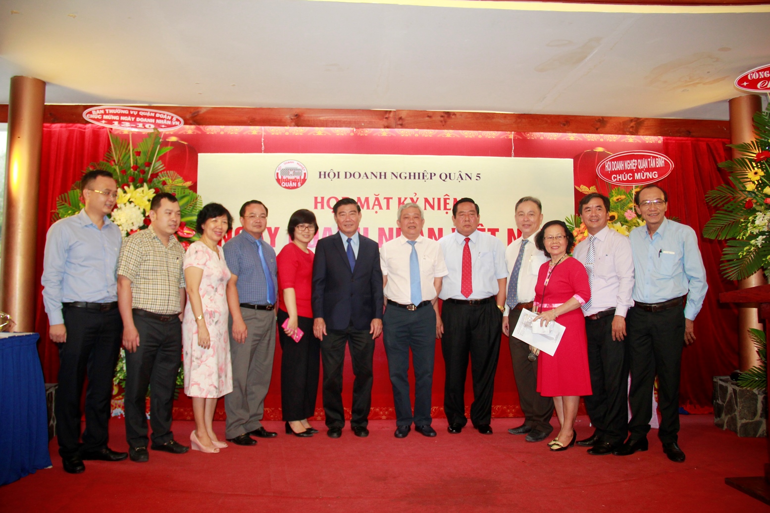 Hội Doanh nghiệp Quận 5 họp mặt Ngày Doanh nhân