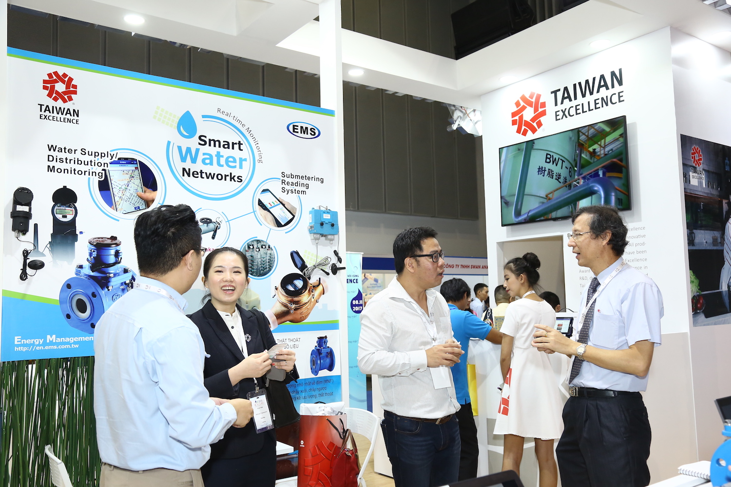 Công nghệ tiên tiến ngành nước Đài Loan tại VIETWATER 2017