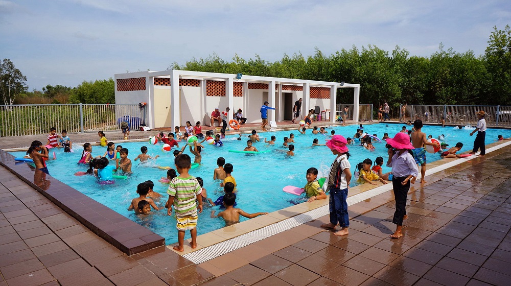 SANCTUARY HỒ TRÀM quan tâm vấn đề An toàn dưới nước