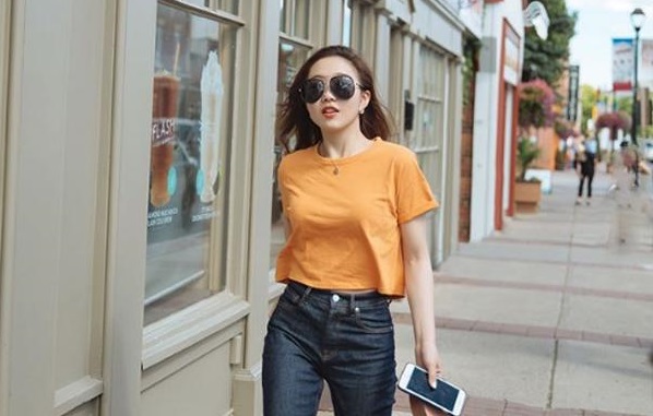 Nhanh gọn mà sành điệu vẫn có thừa, chị em cứ diện áo phông theo mấy công thức này