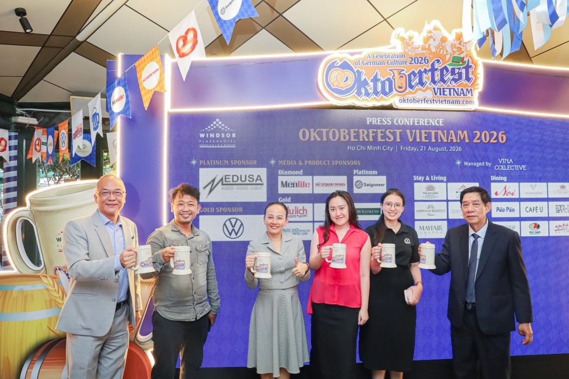 Cùng đếm ngược đến khai mạc Oktoberfest Vietnam 2026 tại Windsor Plaza Hotel
