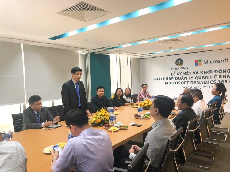 Phú Long triển khai dự án quản lý quan hệ khách hàng Microsoft Dynamics 365