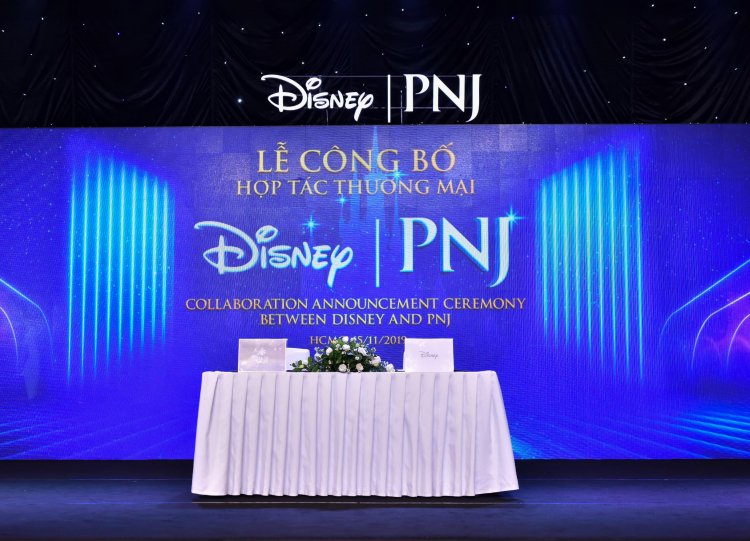 PNJ bắt tay hợp tác Walt Disney sau khi bước lên đỉnh châu Á
