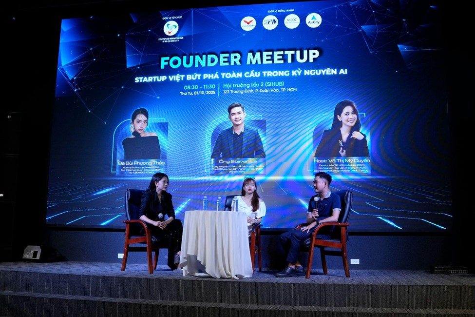 Founder Meetup gặp gỡ các nhà khởi nghiệp nổi bật