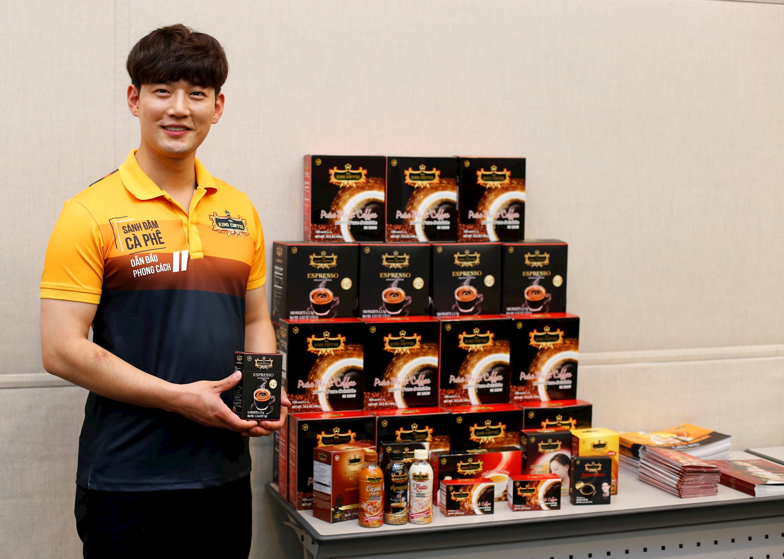 King Coffee mang cà phê Việt giới thiệu tại Liên hoan phim Quốc tế Busan