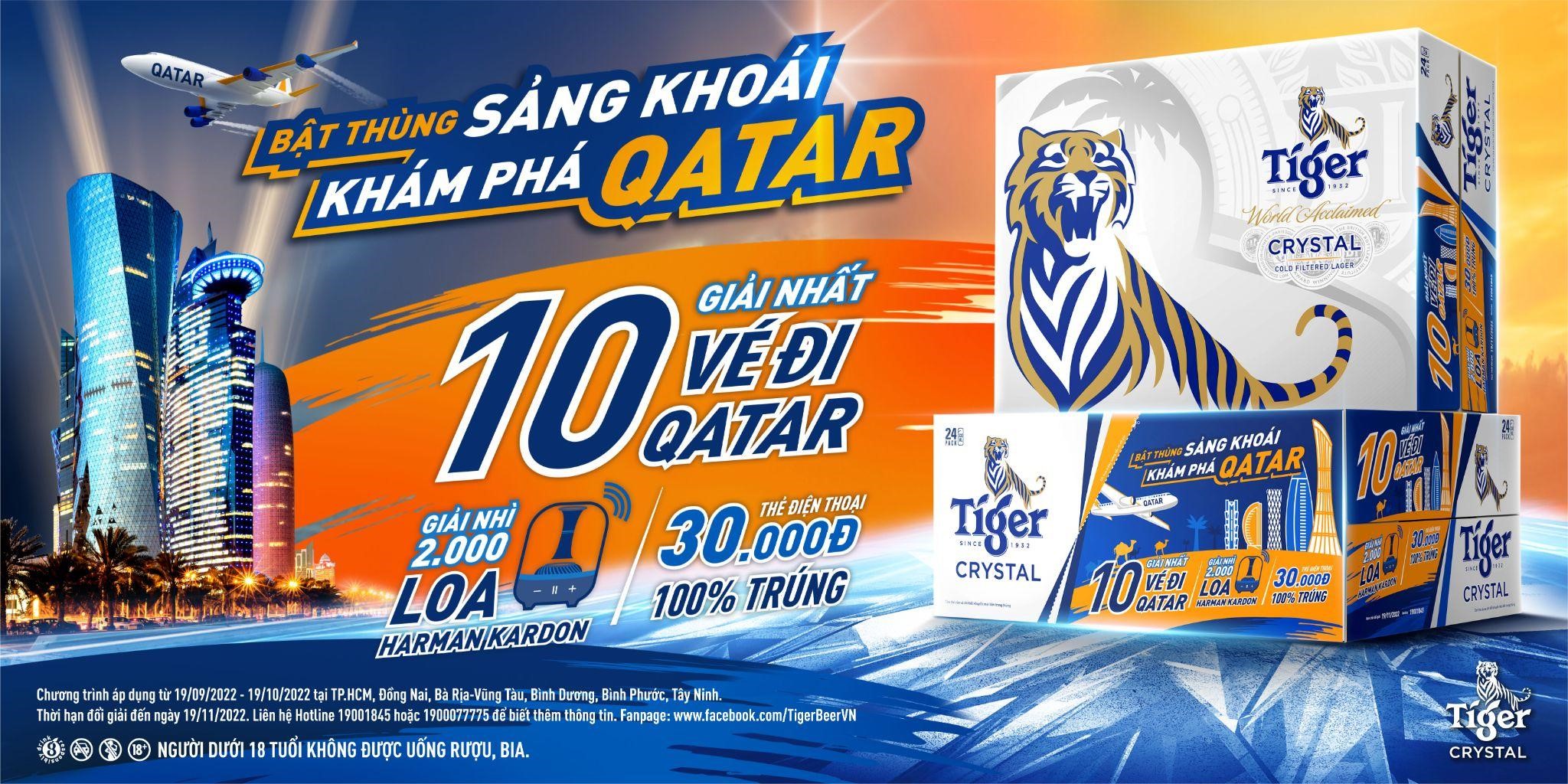 “Bật thùng sảng khoái, khám phá Qatar” 