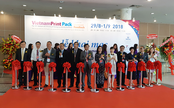 Hơn 300 doanh nghiệp tham gia VietnamPrintPackFoodtech 2018