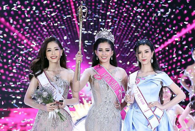 Thí sinh nhỏ tuổi nhất Trần Tiểu Vy đăng quang Hoa hậu Việt Nam 2018