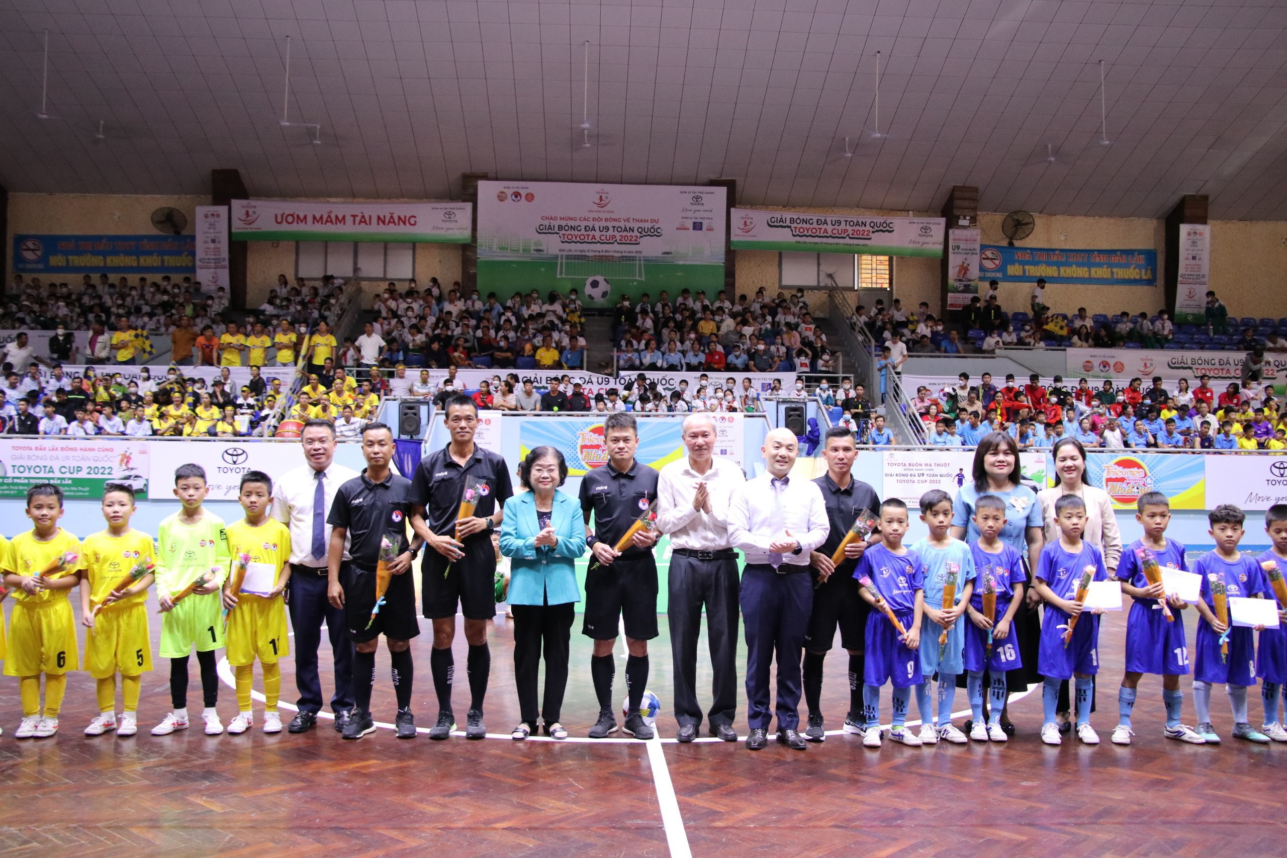 Kết quả giải bóng đá U9 toyota cup 2022