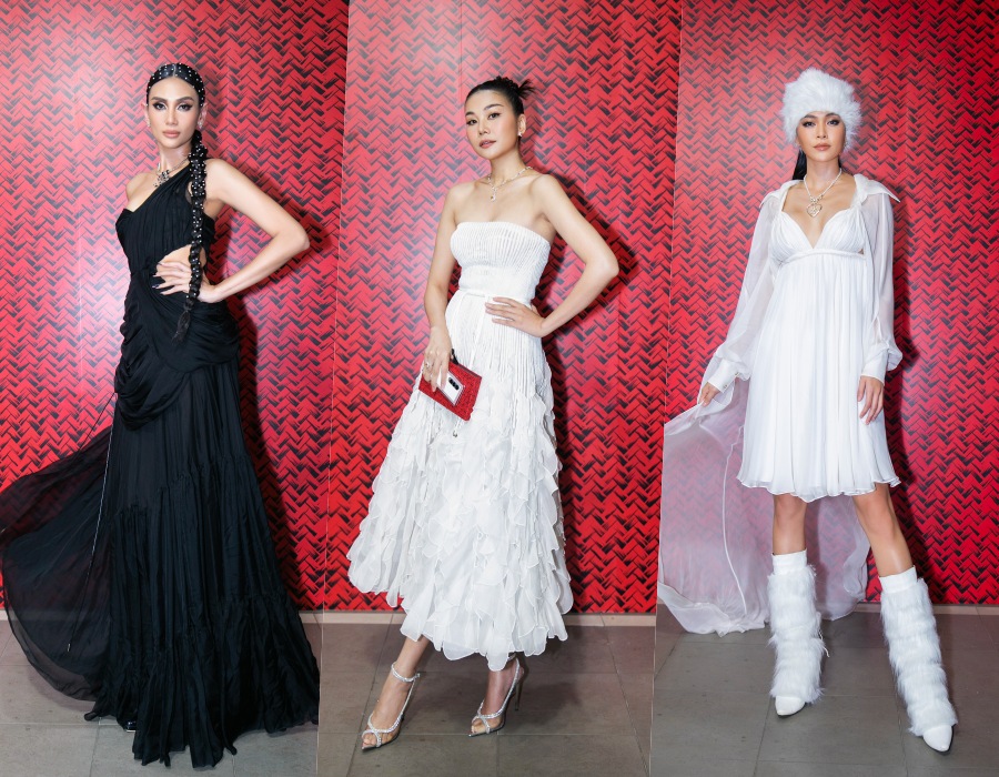 Trần Tiểu Vy – Minh Tú quyến rũ khi làm vedette trong show Công Trí