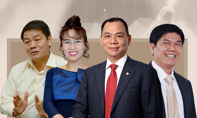 4 tỷ phú Việt Nam được Forbes công nhận kiếm tiền thế nào trong năm Mậu Tuất 2018?