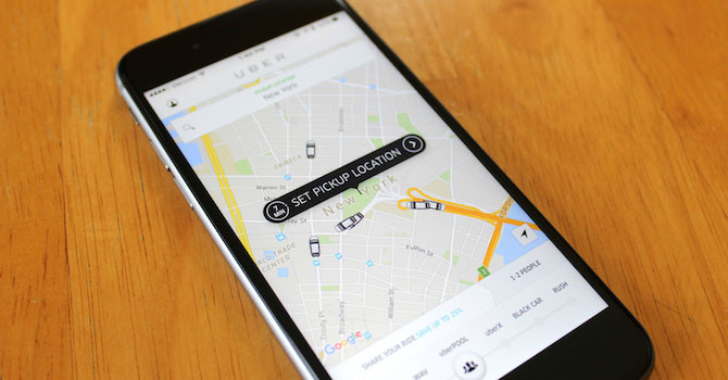 Ứng dụng Uber bị phát hiện có thể ghi lại dữ liệu người dùng