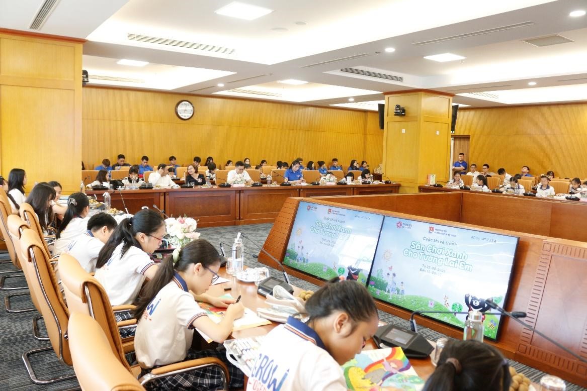 Cuộc thi vẽ tranh “Sân chơi xanh cho tương lai em”