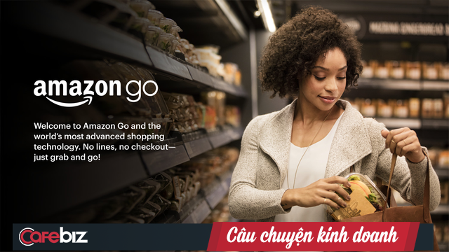 Không cần quét QR code, không cần thanh toán qua ứng dụng, công nghệ ở Amazon Go mới là đỉnh cao: Khách vào cửa hàng - chọn đồ - đi ra, thế là xong!