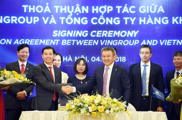 Vietnam Airlines - Vingroup ký thỏa thuận hợp tác
