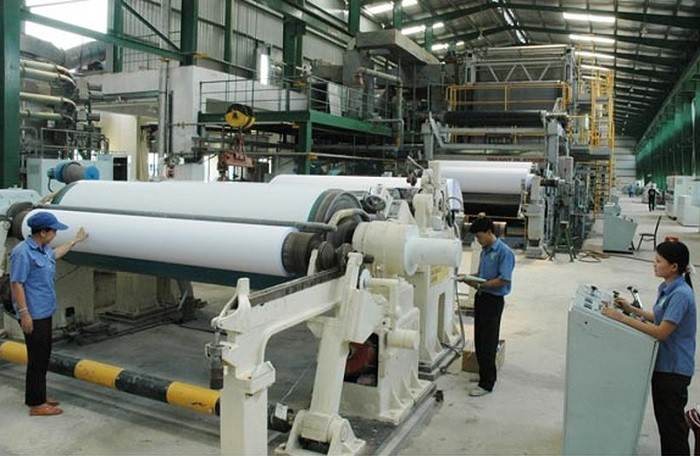 Lắp đặt dây chuyền sản xuất Nhà máy giấy Tân Mai Miền Đông