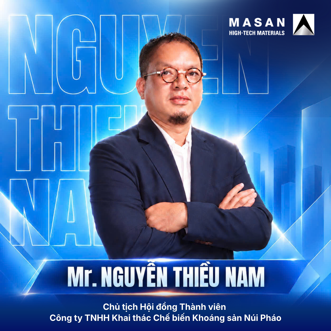 Mr. Nguyễn Thiều Nam - Chủ tịch Hội đồng thành viên công ty Núi Pháo.