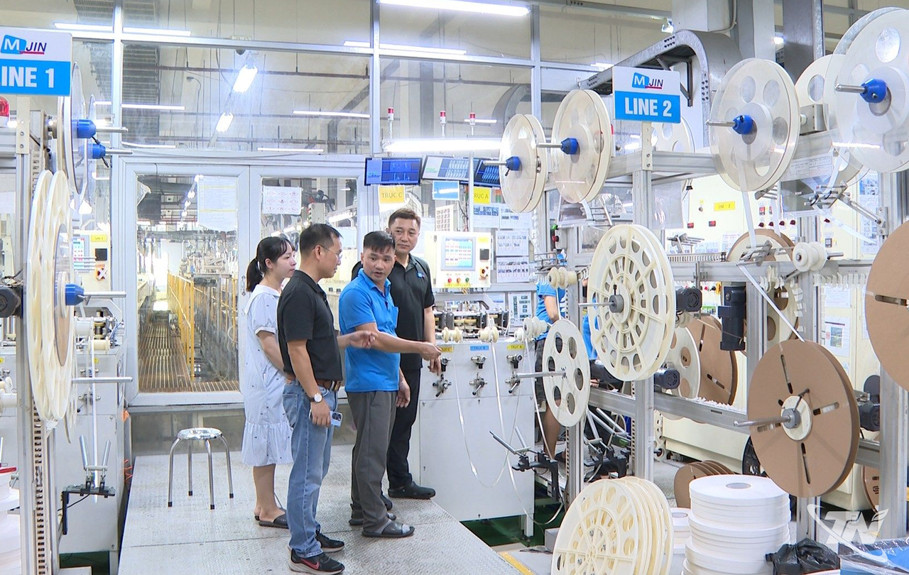 9 tháng năm 2026, số nộp ngân sách của Công ty TNHH Myungjin Electronic Vina tăng khoảng 12% so với cùng kỳ năm trước.